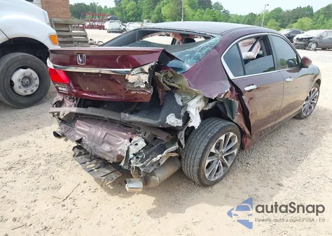 2014 Honda Accord Sport from USA, damaged, VIN 1HGCR2F53EA272921
